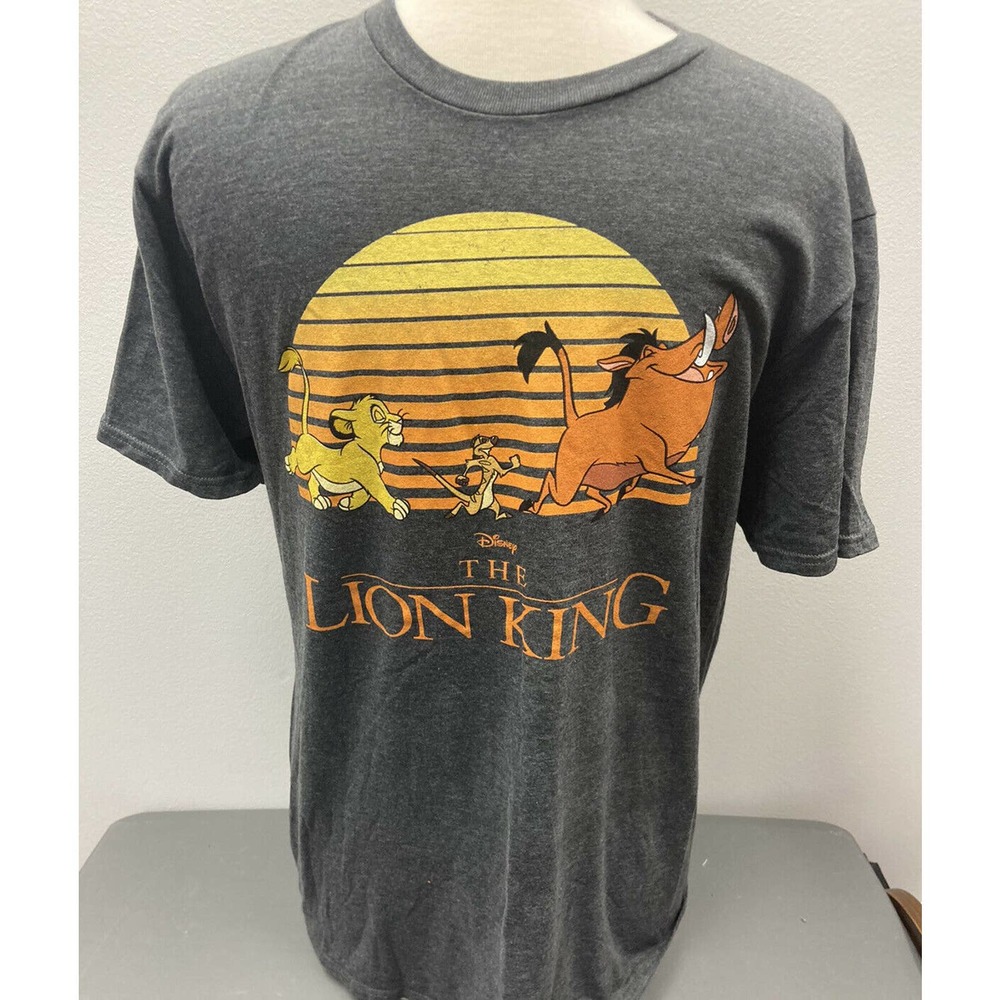 The Lion King Character T-Shirt Large L Simba Pumba Timon Walt Disney Cartoon